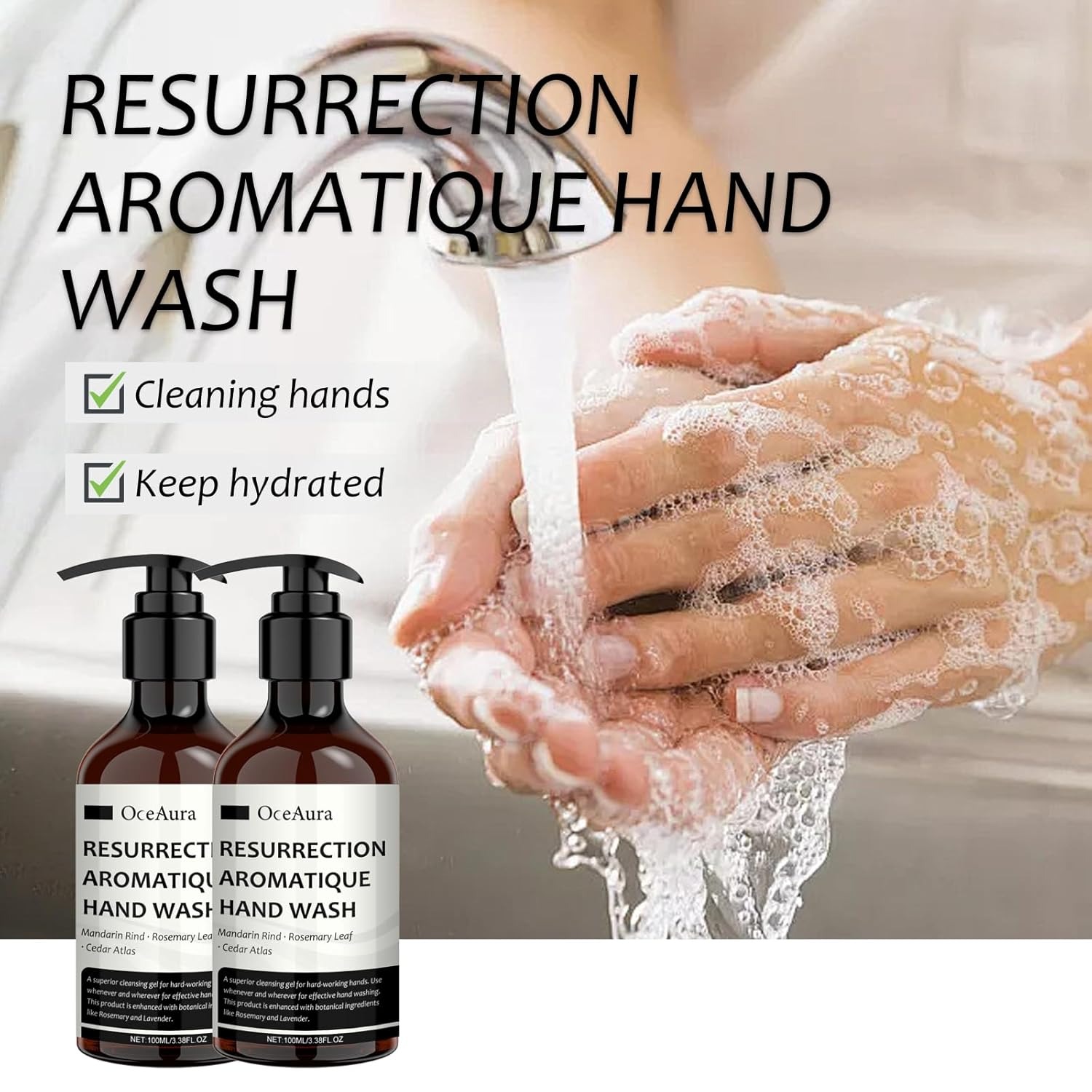 Perfume Fragrance Body Wash - Ароматическое дезинфицирующее средство для рук, 100