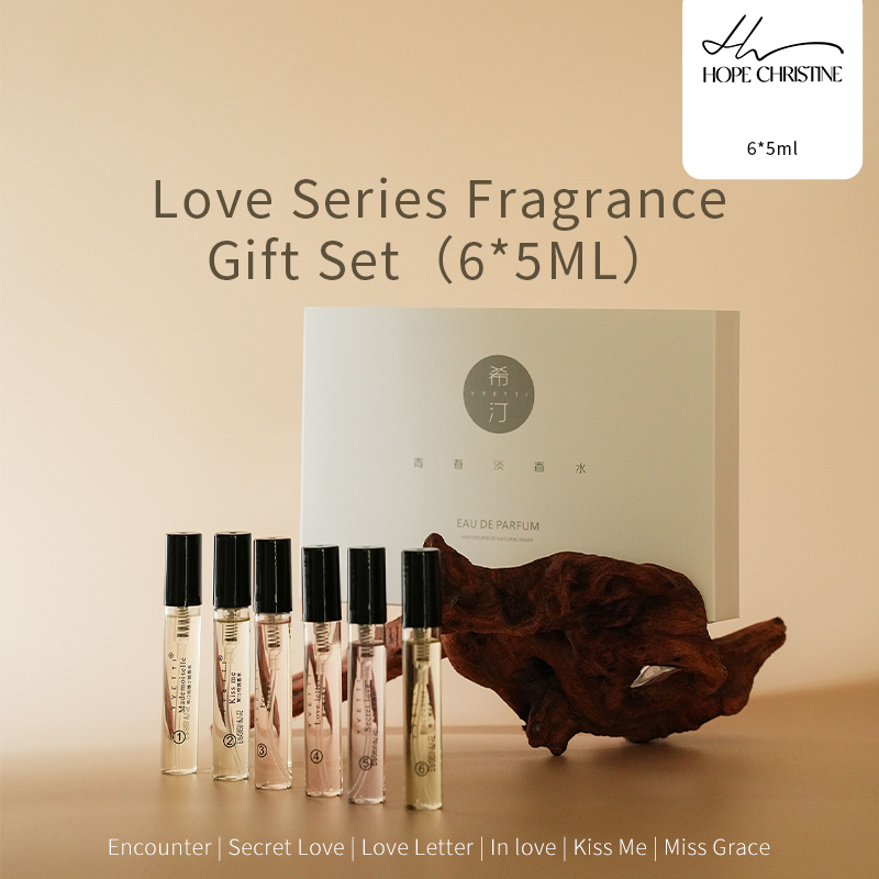 Perfume Aqua Fragrance - Набор миниатюрных парфюмов HOPE CHRISTINE Love,