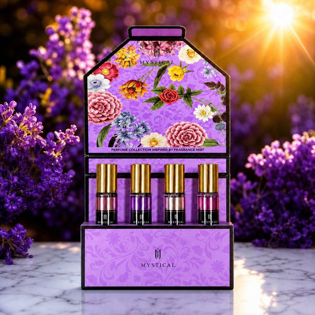 MYSTICAL, набор из 4 женских д – обзор и цена Perfume Fragrance Samples
